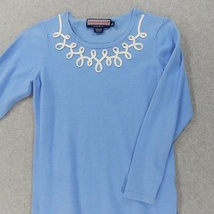 Vineyard Vines Swirlies Crew Cotton Blend Sweater